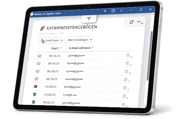 Automatische Katamnese Endometriose